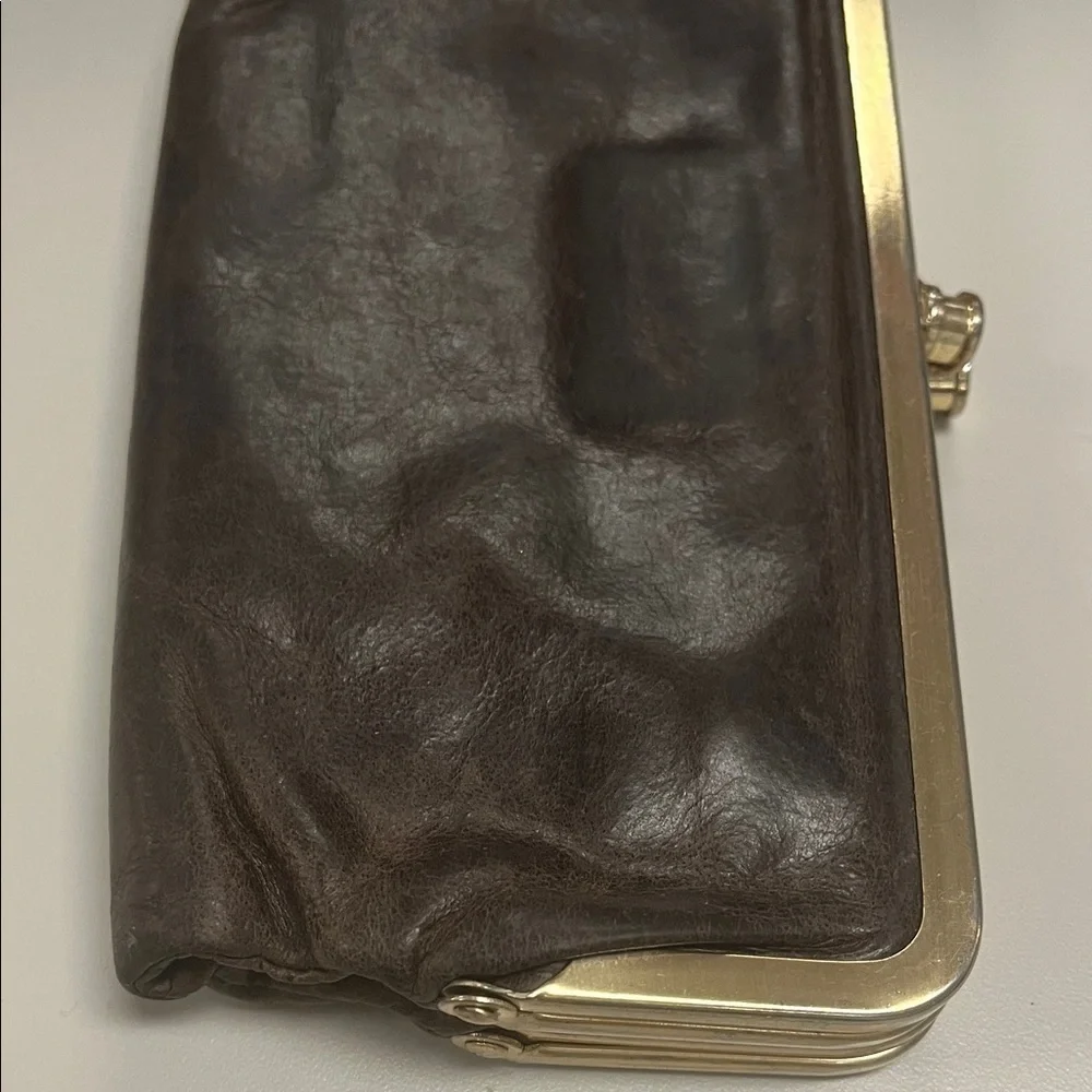 Tasche Brown Leather Clutch Wallet